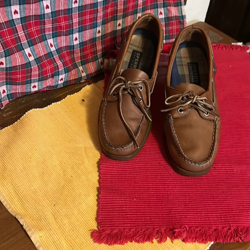 Sperry Brown Leather Loafers